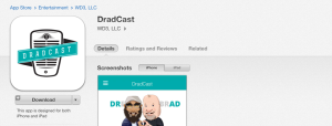 DradCast App in iTunes
