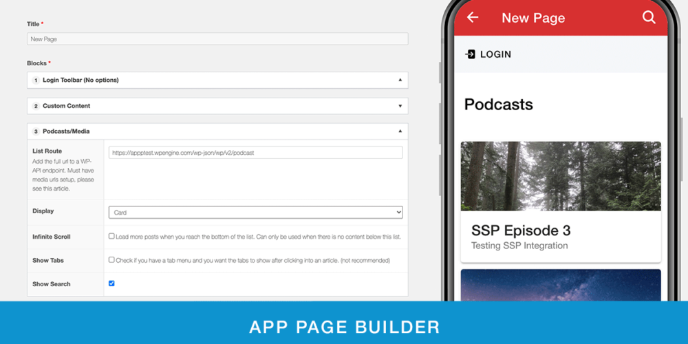 App Page Builder