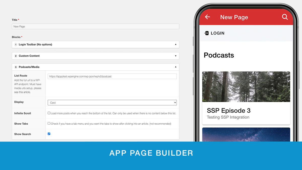 App Page Builder