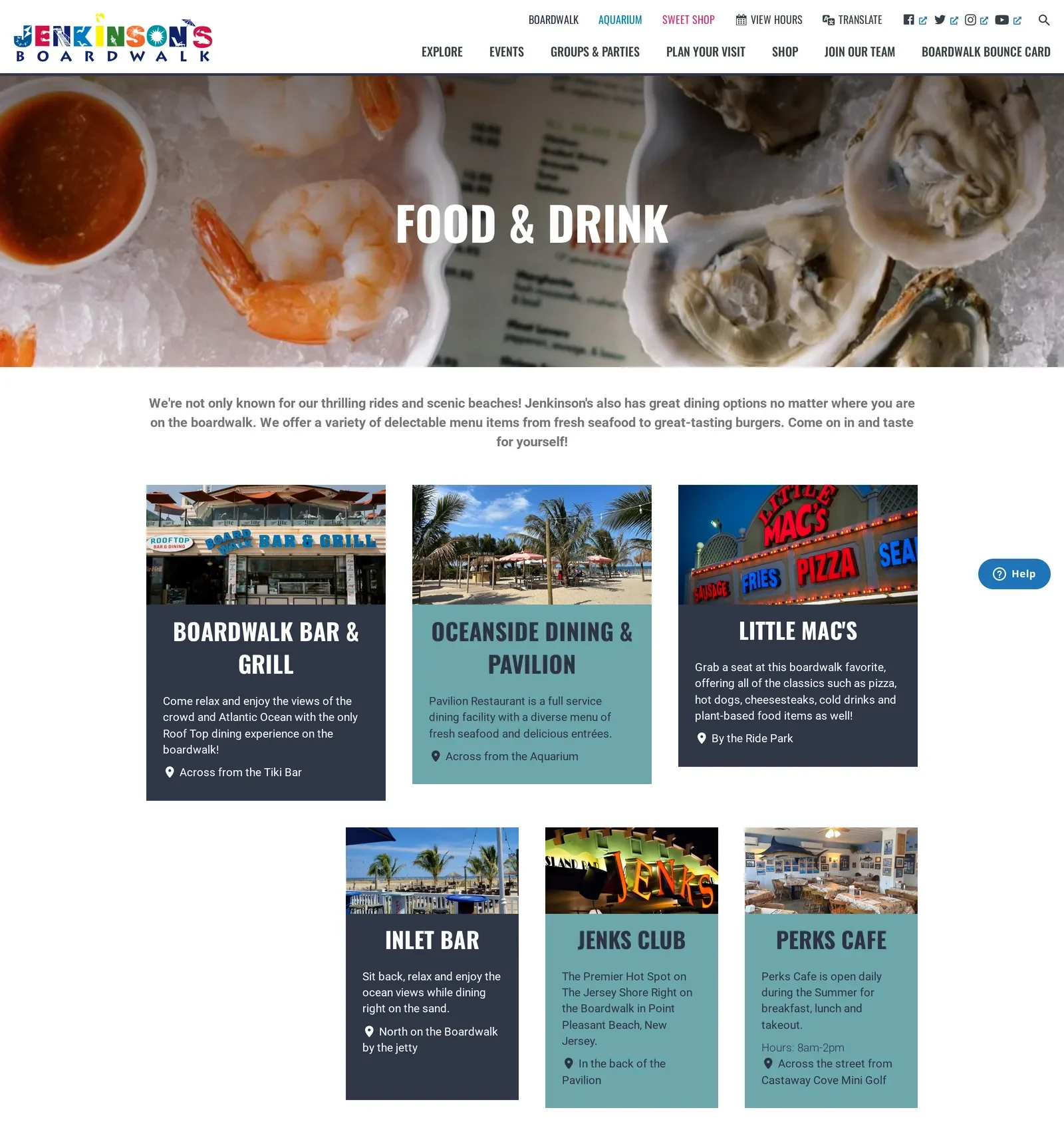 Food and Drink detail