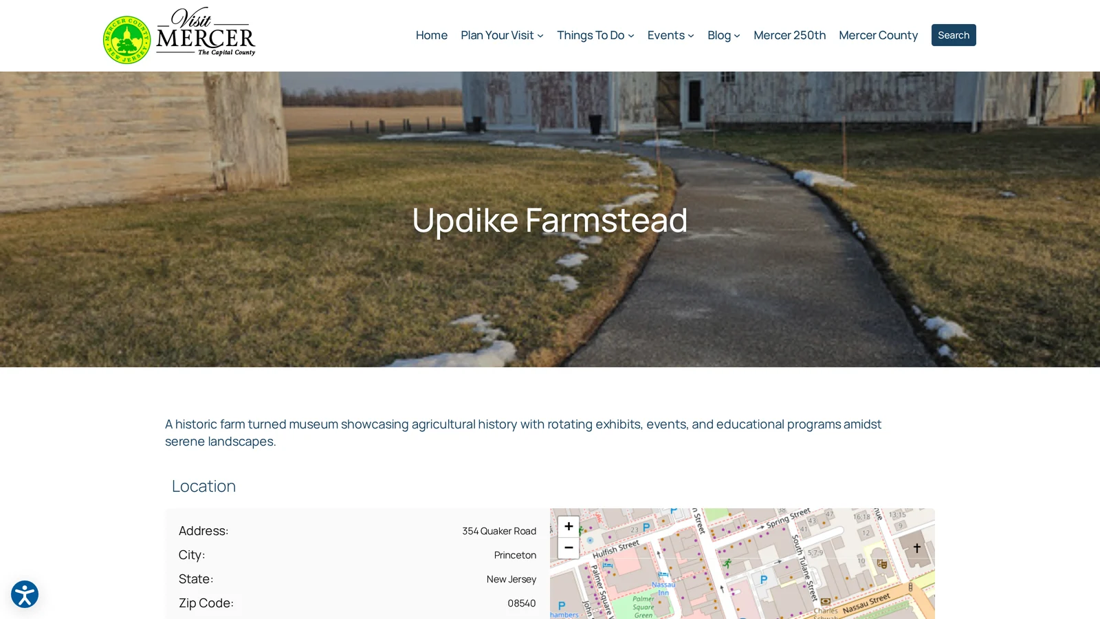 Second place landing page